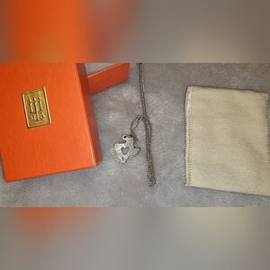 JAMES AVERY STERLING SILVER 925 HEART OF TEXAS NECKLACE AND PENDANT